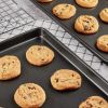 Cookie Sheets Non-stick Baking Sheet Set With Non-stick Jelly Roll Pan;  Rack;  Cookie Scoop;  Spatula (only pick up)