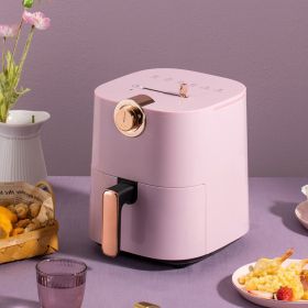 Large Capacity Air Fryer For Household Use (Color: Pink)