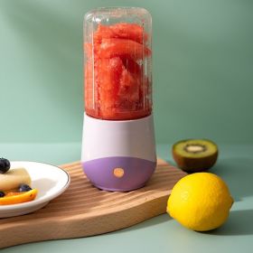 Wireless Portable Charging Multi-function Juicer (Color: Purple)