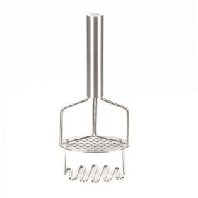 Double-layer Mashed Potatoes Stainless Steel Potato Press (Option: PP bagged)
