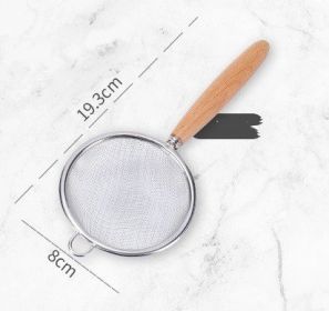 Multifunctional Strainer Sieve Heat Insulation Oil Grid Hot Pot Fishing Spoon (size: medium)