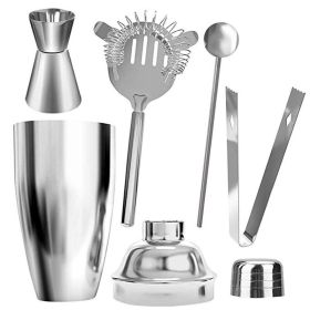 Stainless Steel Cocktail Shaker (Option: 550fivepiece sets)