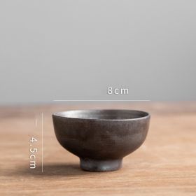 Chinese Retro Household Tableware Set Dishes (Option: Amber)