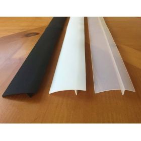 Stove Sealing Strip Cover Oil-proof Gap Strip T-shaped Strip (Option: Milky White-21 Inch Single Pack)