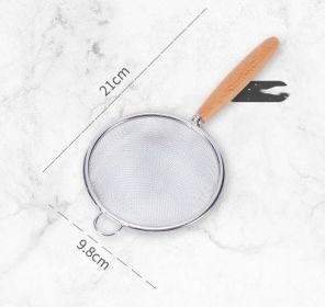 Multifunctional Strainer Sieve Heat Insulation Oil Grid Hot Pot Fishing Spoon (size: large)