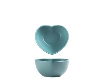 Nordic Love Creative Plate Heart-shaped Couple Dinner Plate Saucer Ceramic Cutlery (Option: Bowl green-8inches)
