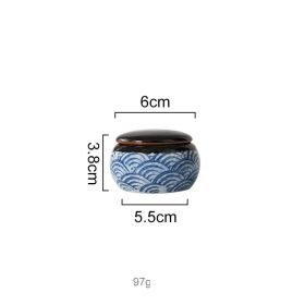 Japanese Style Ceramic Hefeng Seasoning Pot Set Restaurant Household (Option: Pepper pot)
