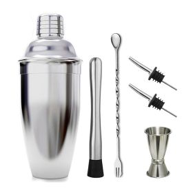 Stainless Steel Cocktail Shaker (Option: 750SIXpiece sets)