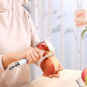 Stainless Steel Peeler Fruit Potato Shredding Three In One Kitchen Tools (Option: Storage peeler)