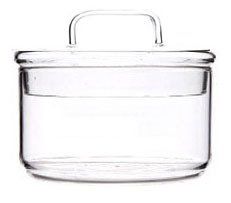 Glass Overlapping Preservation Salad Bowl (Option: Bowl Handle Cover)