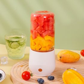 Wireless Portable Charging Multi-function Juicer (Color: White)